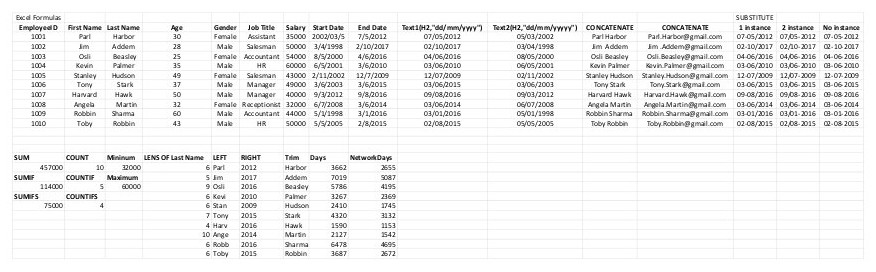 Excel formulas and spreadsheet automation workflow